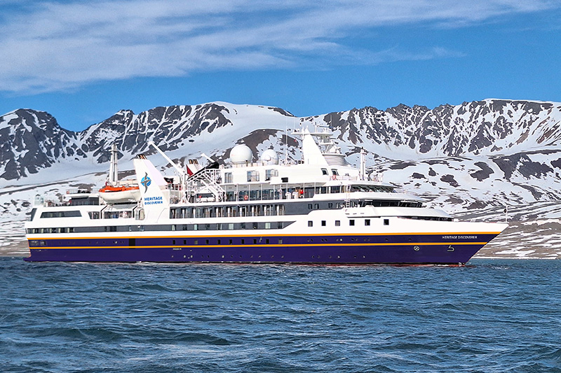 Heritage Discoverer Presenteert 21-Daagse Preview-expeditie naar Antarctica		