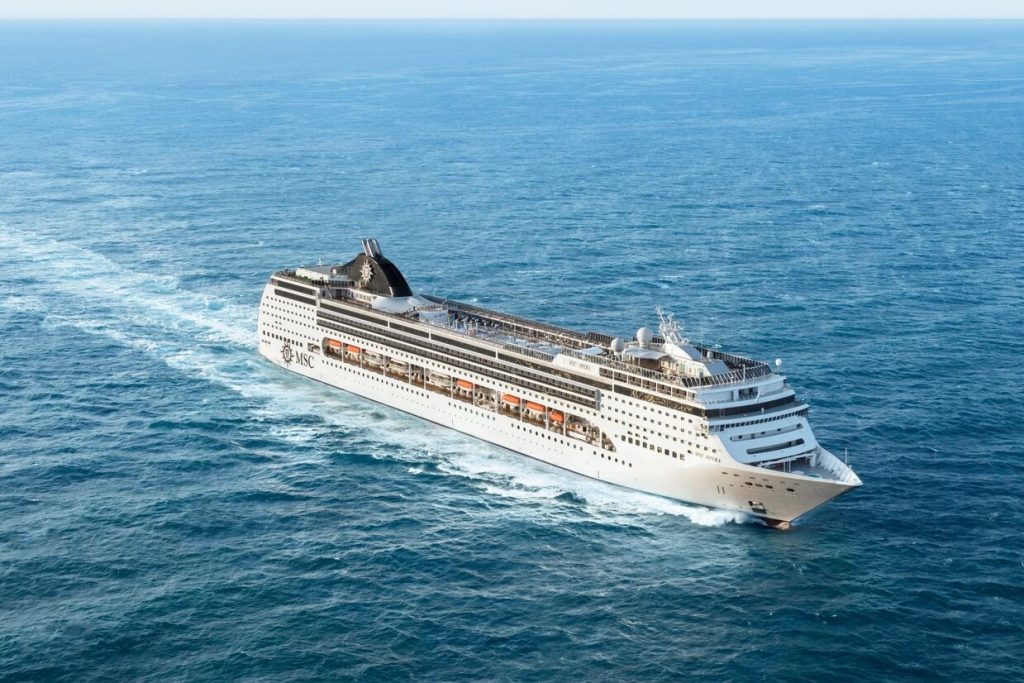 MSC Cruises en Eni tonen aan dat biobrandstof geschikt is voor cruiseschepen		