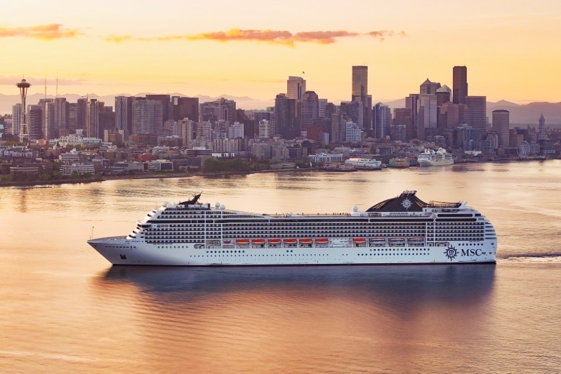 MSC Poesia start Alaska-seizoen vanuit Seattle