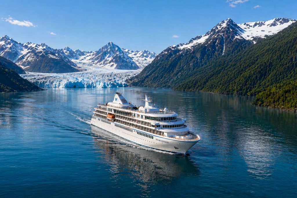 Windstar opent verkoop Alaska-cruises 2028 terwijl Star Seeker eerste seizoen start	