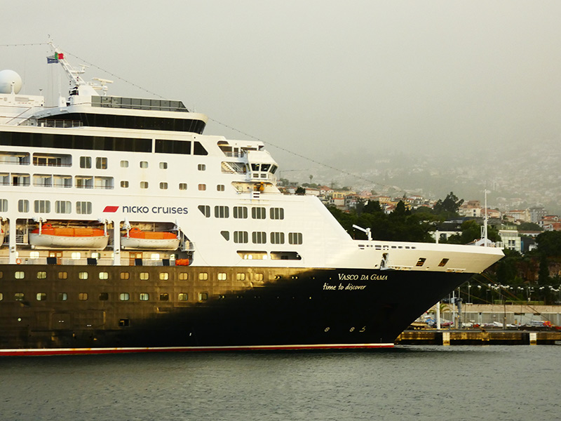 Nicko annuleert extra cruise terwijl Vasco da Gama terugkeert naar werf	