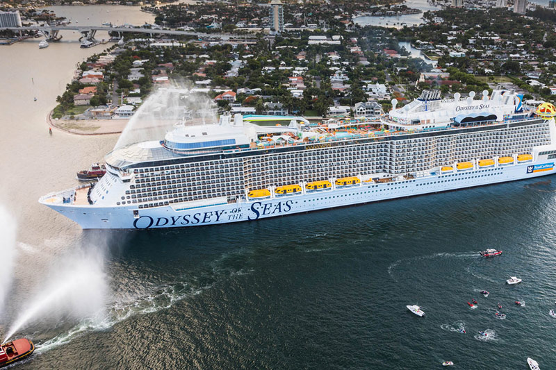 Odyssey of the Seas viert vijf jaar in dienst bij Royal Caribbean		
