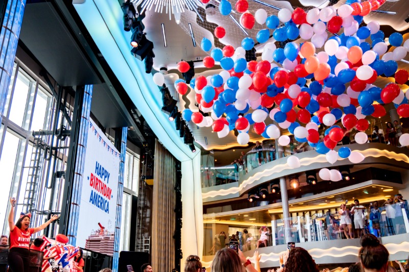 Carnival presenteert vlootbrede evenementen voor 250 jaar Verenigde Staten	