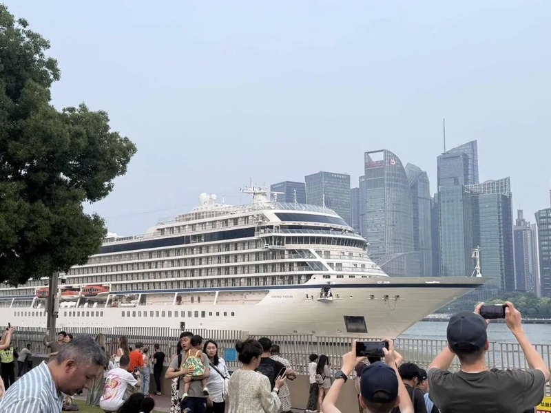 Viking Yi Dun vertrekt uit Shanghai en sluit Chinese vlagperiode af