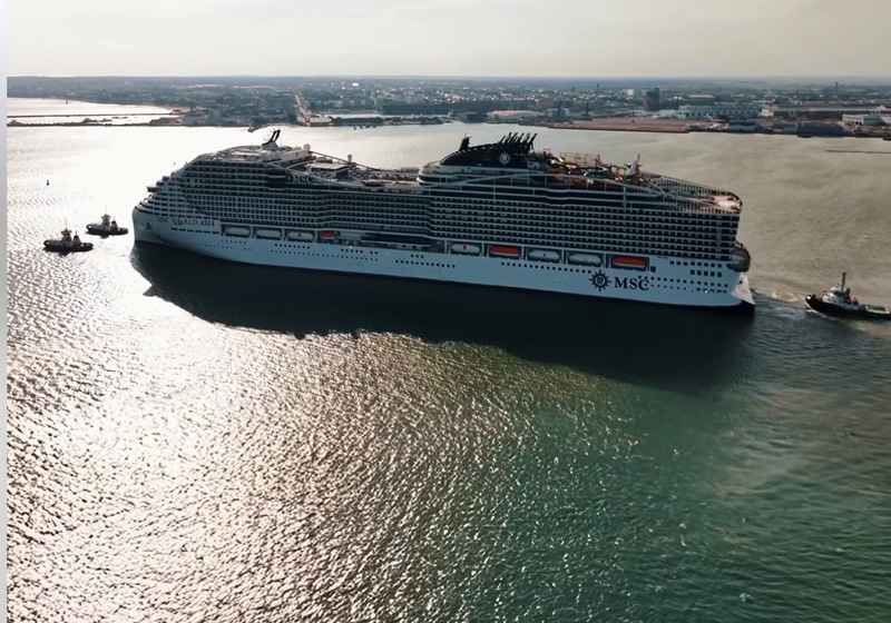 MSC zet acht schepen in voor winterseizoen 2027-2028 in Europa