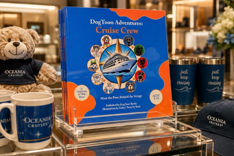 Oceania_Cruises_brengt_exclusief_kinderboek_over_de_bemanning_uit