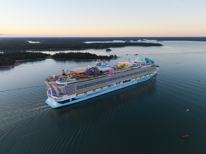 Legend of the Seas van Royal Caribbean slaat voor tweede keer Napels over