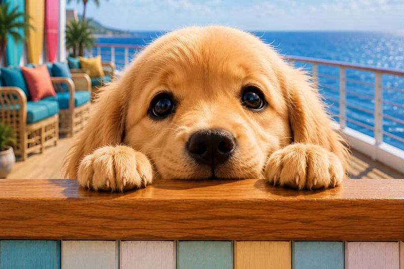 Royal Caribbean maakt naam bekend van de hond aan boord van de Hero of the Seas