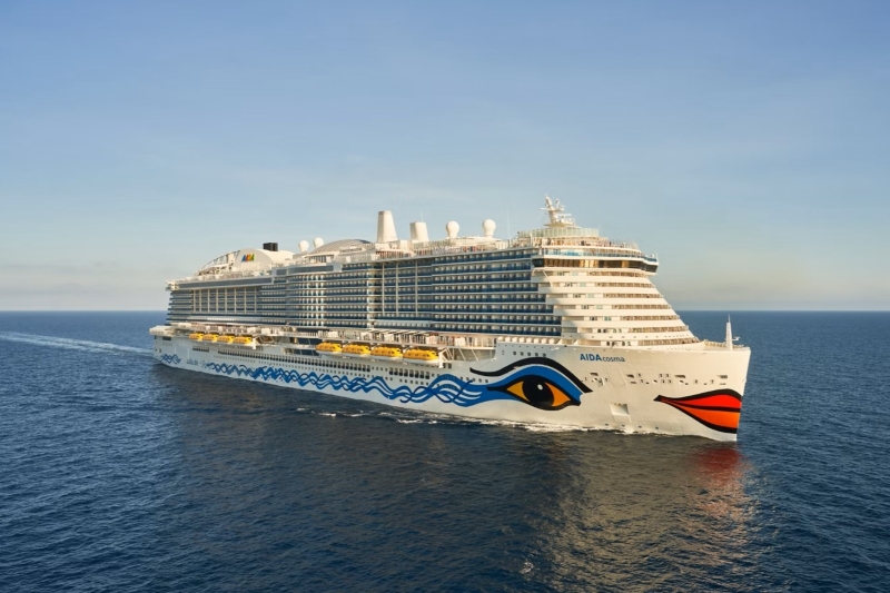 AIDA opent boekingen voor winter 2028-29
