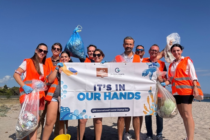 Global Ports Holding organiseert activiteiten voor Coastal Cleanup Day in al zijn havens