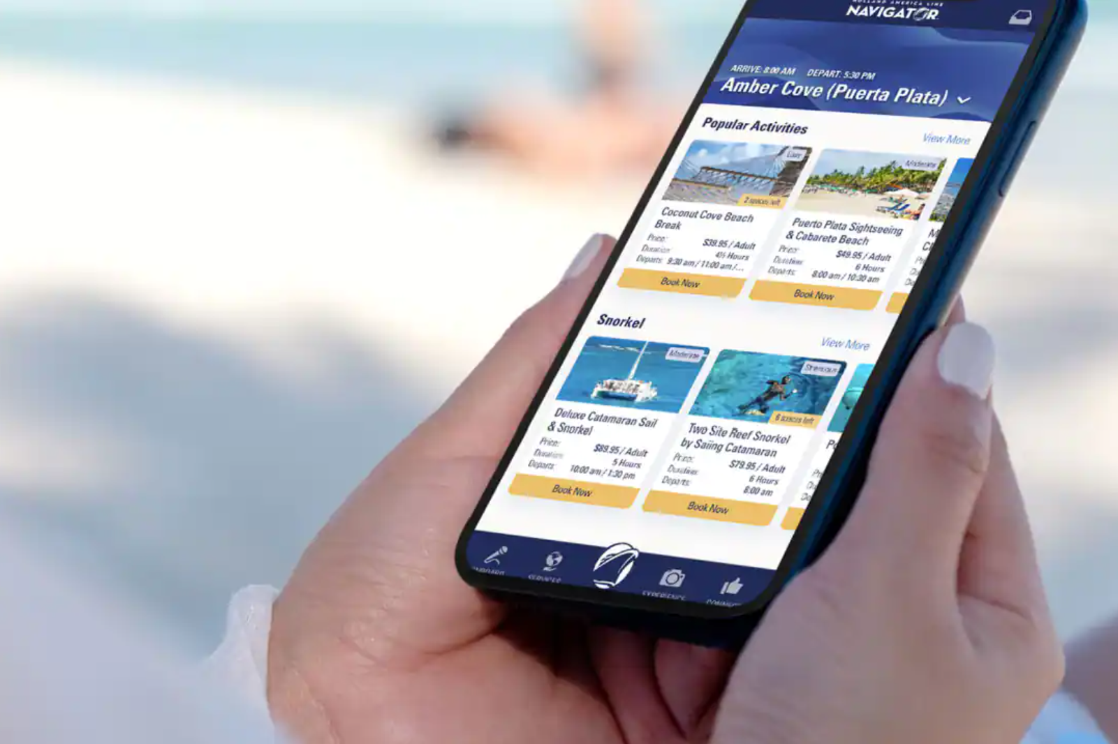 Holland America Line breidt functionaliteiten Navigator App uit
